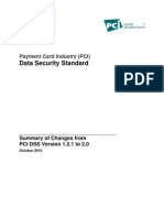 Pci Dss v2 Summary of Changes