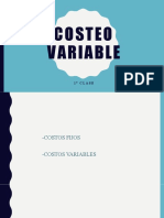 Costeo Variable - Clase Completa