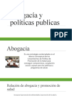 Abogacía y Políticas Publicas