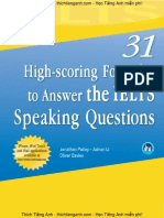 31 High-Scoring Formulas To Answer Every IELTS Speaking Question