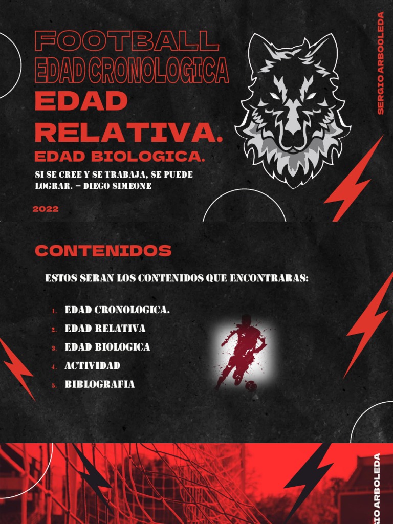 Football Club Company Profile by Slidesgo PDF Biología