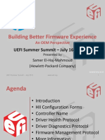 7 - UEFI Summit July 2012 HP Better Firmware Experience