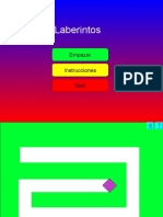 Laberintos: Empezar Instrucciones