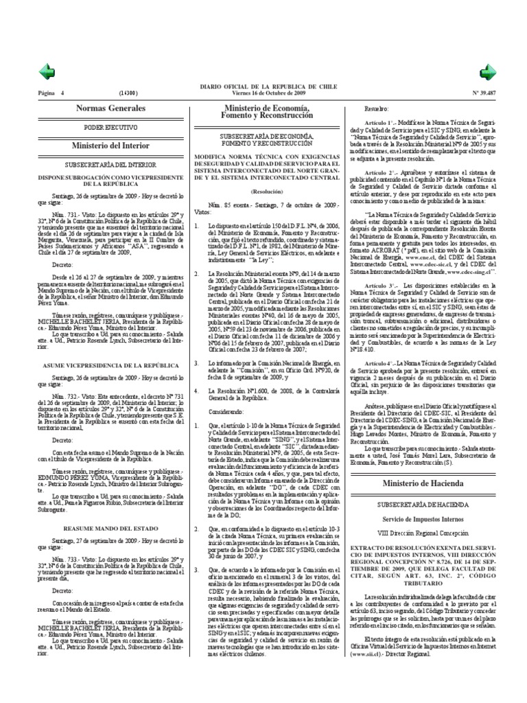 NT de SyCS Version 2009 | PDF