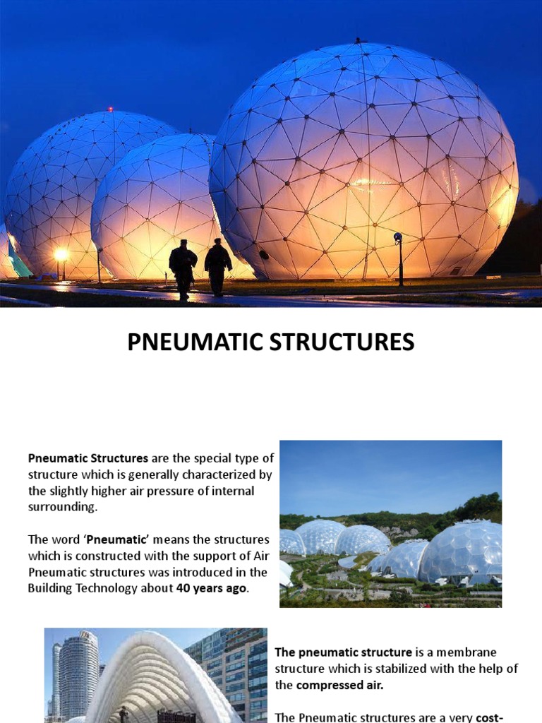 Pneumatic Structures PDF Manufactured Goods Building Engineering