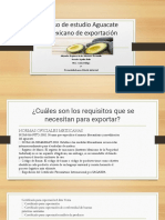 Caso de Estudio Aguacate Mexicano de Exportación