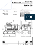 Technical Data Hydraulic Excavator: L L L L L L L L L L