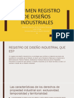 Resumen Registro de Diseños Industriales