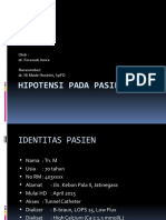 Diskusi Kasus Pasien Hipotensi Pada Pasien HD - FERA