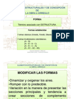 Formas y elementos estructurales