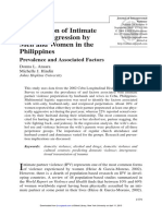 Perpetration of Intimate Partner Aggression by Men and Women in The Philippines