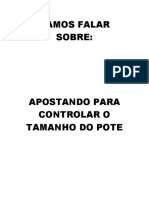 9 Apostando para Controlar o Tamanho Do Pote