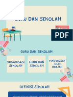 Guru Dan Sekolah