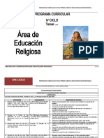 Educación Religiosa 3º Grado Rutas