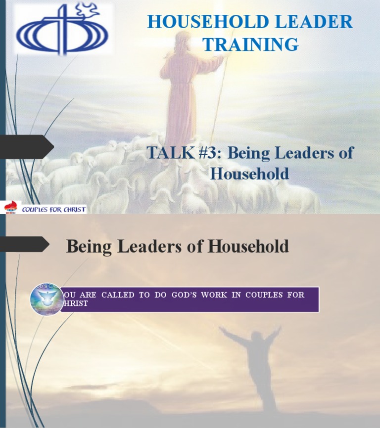 HLT TALK 3 Being Leaders of Household | PDF