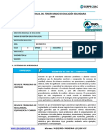 Plan Anual 3ero Matemática