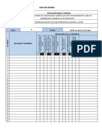 Lista de Cotejo Vi Ciclo