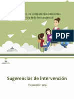 Sugencias de Intervención Expresión Oral