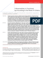 Patophysiology Functional Dyspepsia ROME III