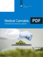 Medical Cannabis: Information Brochure For Patients