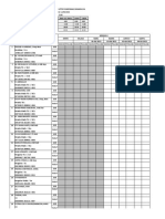 Daftar Hadir Absen Juni 2022