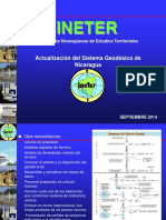 Actualización Del Sistema Geodésico de Nicaragua