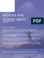 Negative and Positive Liberty: Alexis Carlos Cruz, Mpa Dpa Student