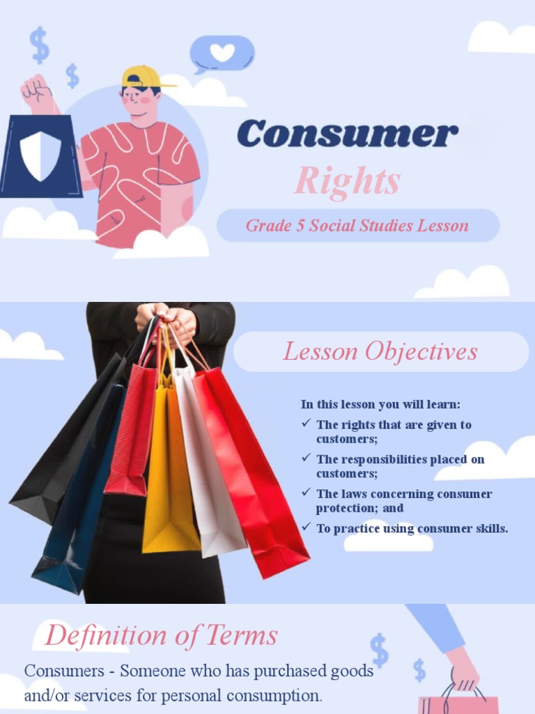 Consumer Rights and Responsibilities | PDF | Goods | Prices