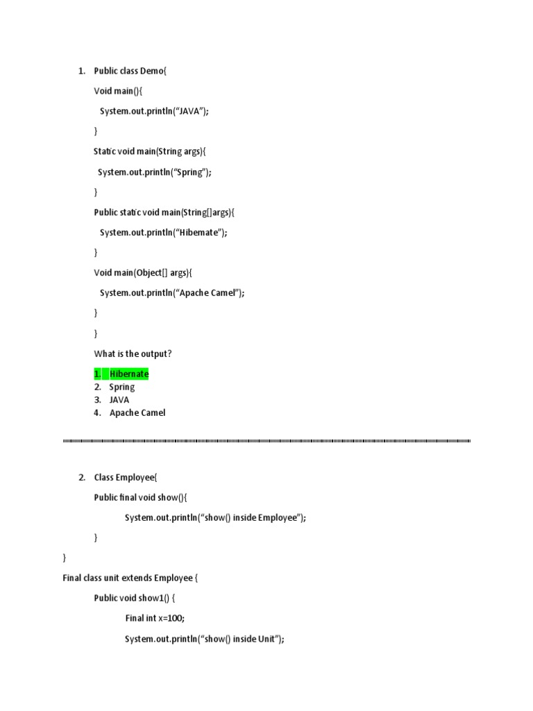 5 6129907608389157991 | PDF | Method (Computer Programming) | Class ...
