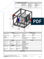 Technical Data Sheet for Hydromech A25/VKS1216 Air Handling Unit