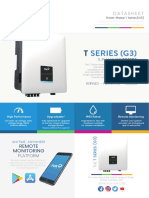 Three-phase T Series inverters datasheet