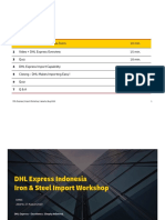 DHL Express Import Workshop 27 Aug 2020