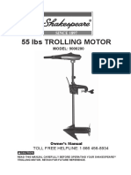 55 Lbs Trolling Motor: MODEL: 9000200