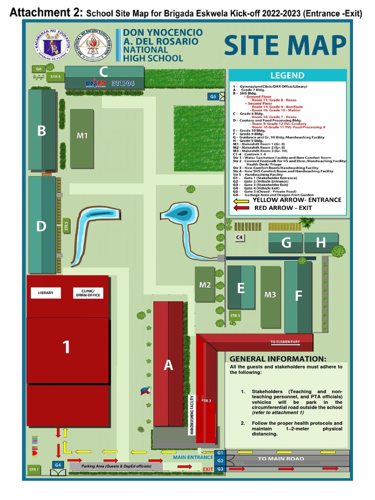 Parking Area (Guests & Deped Officials) : (Refer To Attachment 1) | PDF