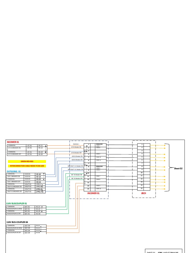Cable Termination and Wiring Diagrams | PDF | Manufactured Goods ...