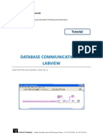 Database Communication in LabVIEW