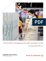 China FMCG: Navigating Through Turbulent Times: China Shopper Report 2022, Vol. 1