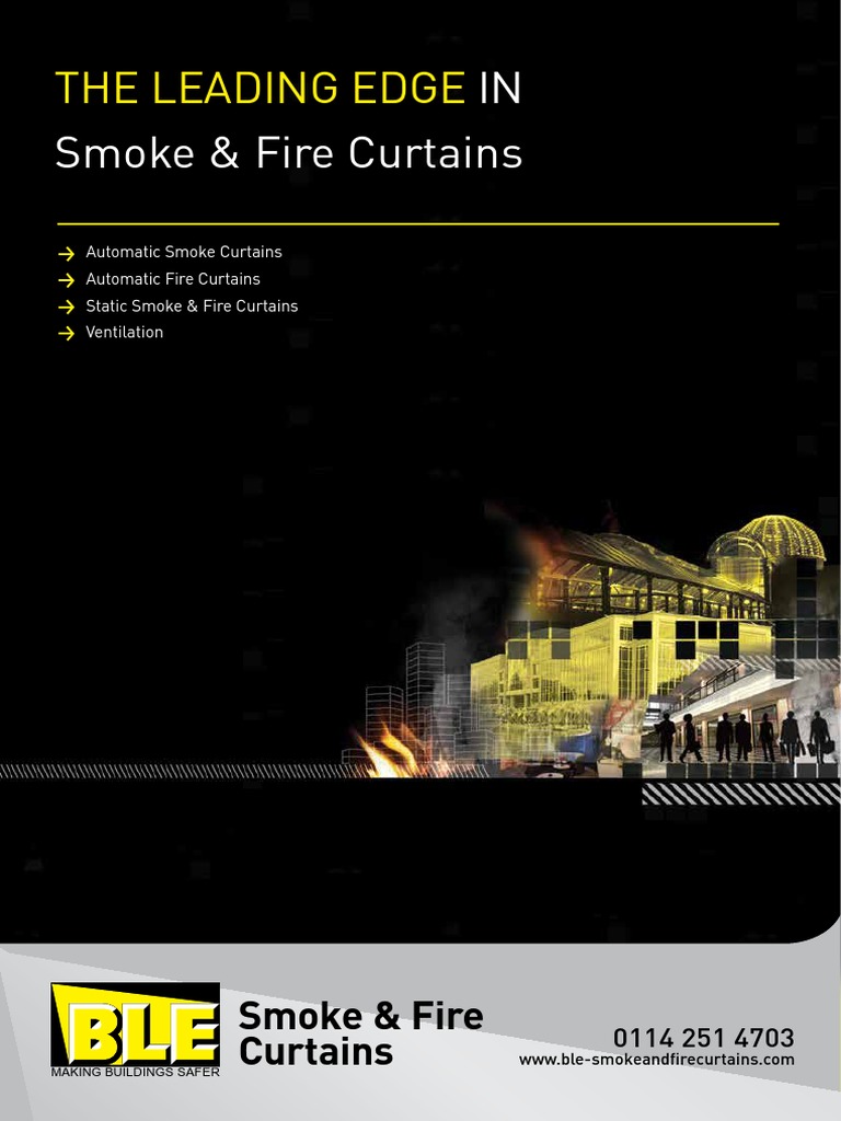 BLE Smoke & Fire Curtains Overview | PDF | Fires | Elevator