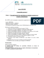 Corrigé TD Fiche 1