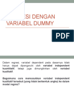 1.regresi Dengan Variabel Dummy