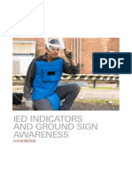 IED Indicators and Grounds Sign Awareness Handbook EN