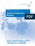 Epidemiologisches Bulletin 23-21