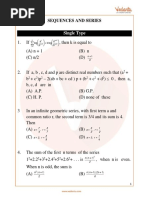 JEE Main Sequences and Series Important Questions