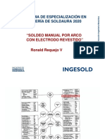 Tema 1.12 Soldeo Manual Con Electrodo Revestido - Ronald Requejo