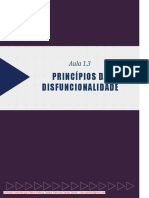 Title of This Chapter Shall Go Here: Princípios Da Disfuncionalidade