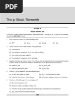 Chapter (The P-Block Elements)