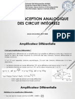 TD 2 Conception Analogique Des Circuit Intégrés2