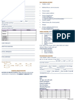 Father Mother: Name/Age Address Languages Occupation Marital Stat. Edu. Level