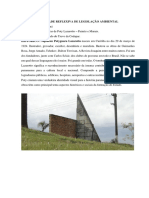 Atividade Reflexiva Legislação Ambiental - João Nilton Farias Alves