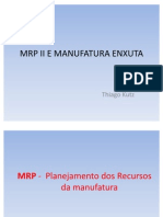 MRP II e Manufatura Enxuta